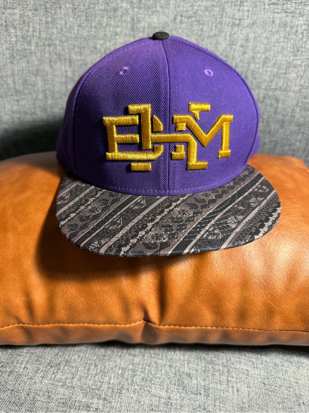 Nike True Purple BHM Black History Month Adjustable Snapback Men's Cap